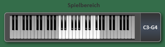 WERSI Chord Spielbereich