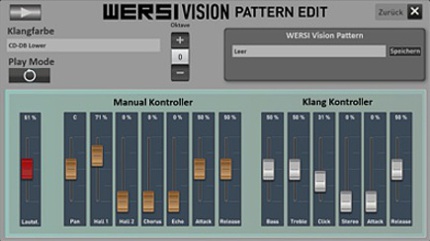 WERSI Vision Pattern Editor